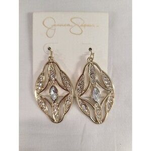 Jessica Simpson Gold-Tone Earrings New